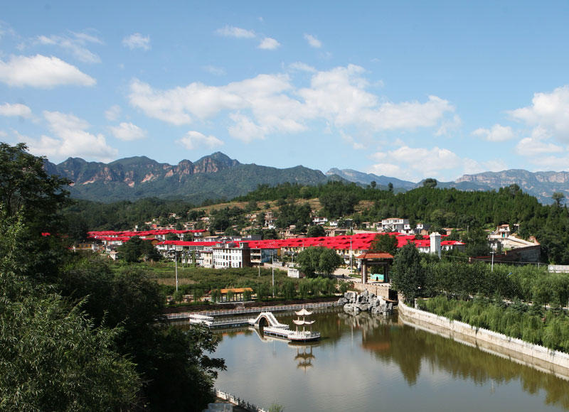 前南峪村前南峪村抗大瀑布连心湖洗砚池截潜流秀美山川采摘之乐28